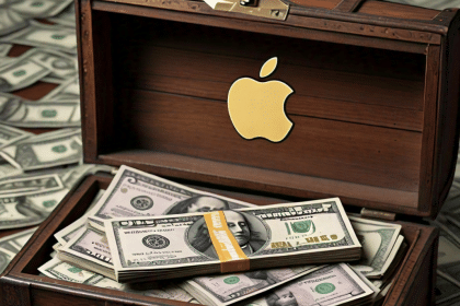 apple logo cash