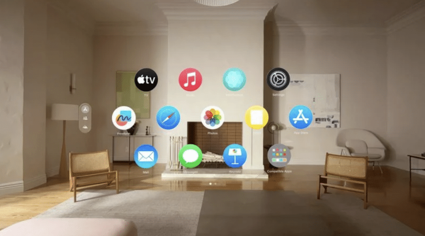 visionOS Home Screen