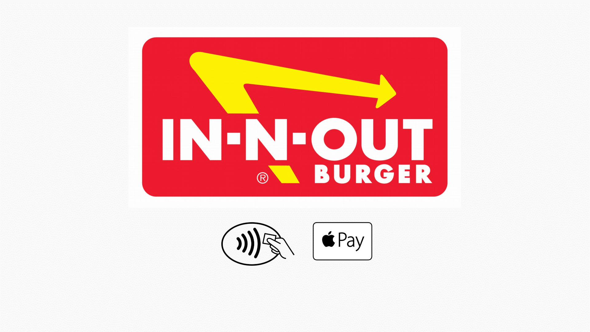 In-N-Out and Apple Pay logo
