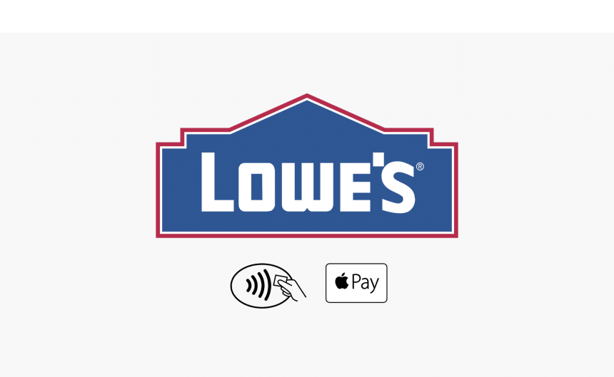 Lowe's and Apple Pay logo