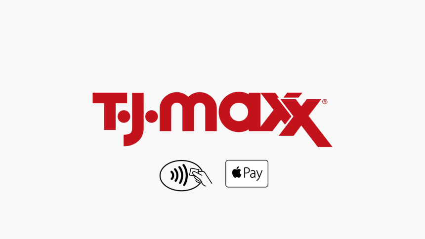TJ Maxx and Apple Pay logo