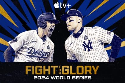 Two baseball players from the Dodgers and Yankees face off in Apple TV+’s Fight for Glory.