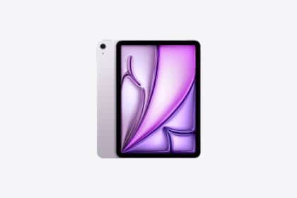 New Apple iPad Air with a sleek design and vibrant display.