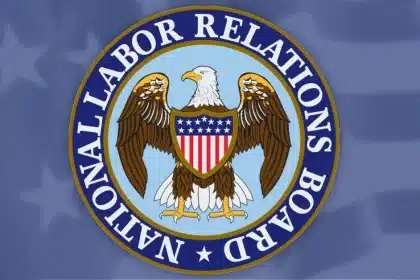Seal of the National Labor Relations Board (NLRB).