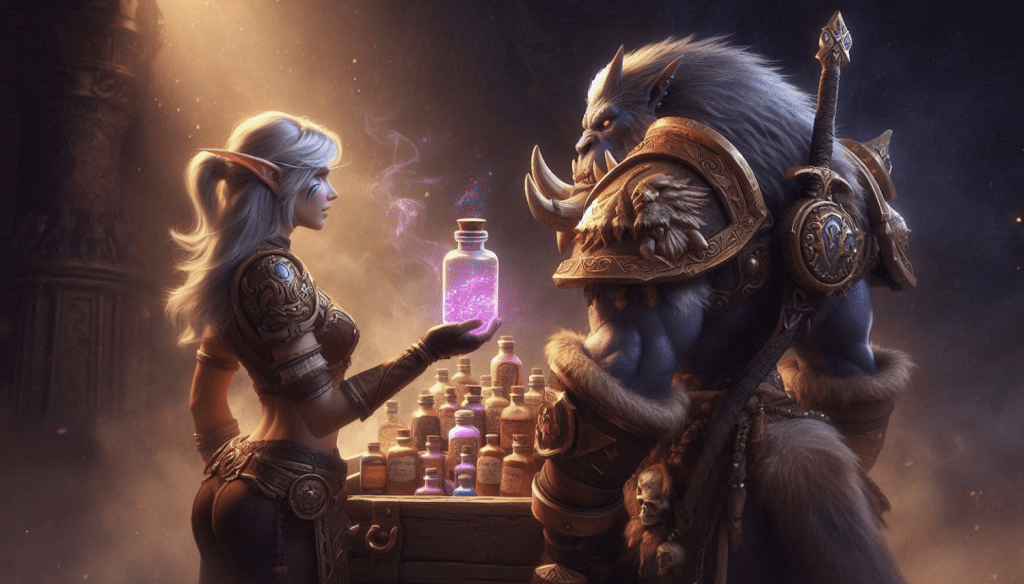 How You Can Earn Gold in WoW The War Within with Herbalism and Alchemy