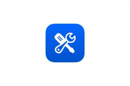 Apple Self Service Repair icon showing a wrench and screwdriver crossed.