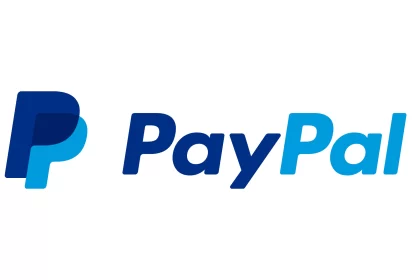 PayPal logo on a white background.