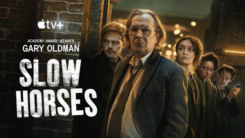 Gary Oldman leads the cast of Apple TV+ series “Slow Horses.”