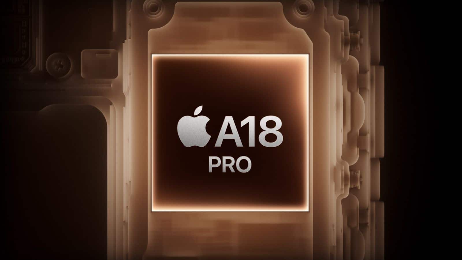 Apple A18 Pro chip illustration