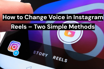 how to change voice in instagram reels