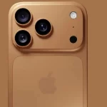 Concept image of iPhone 17 Pro with antennas near the camera bump.