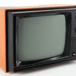 Vintage monitor included with the original Apple-1 computer.