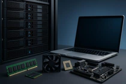 Server racks and computer components highlighting wholesale solutions for enterprise growth