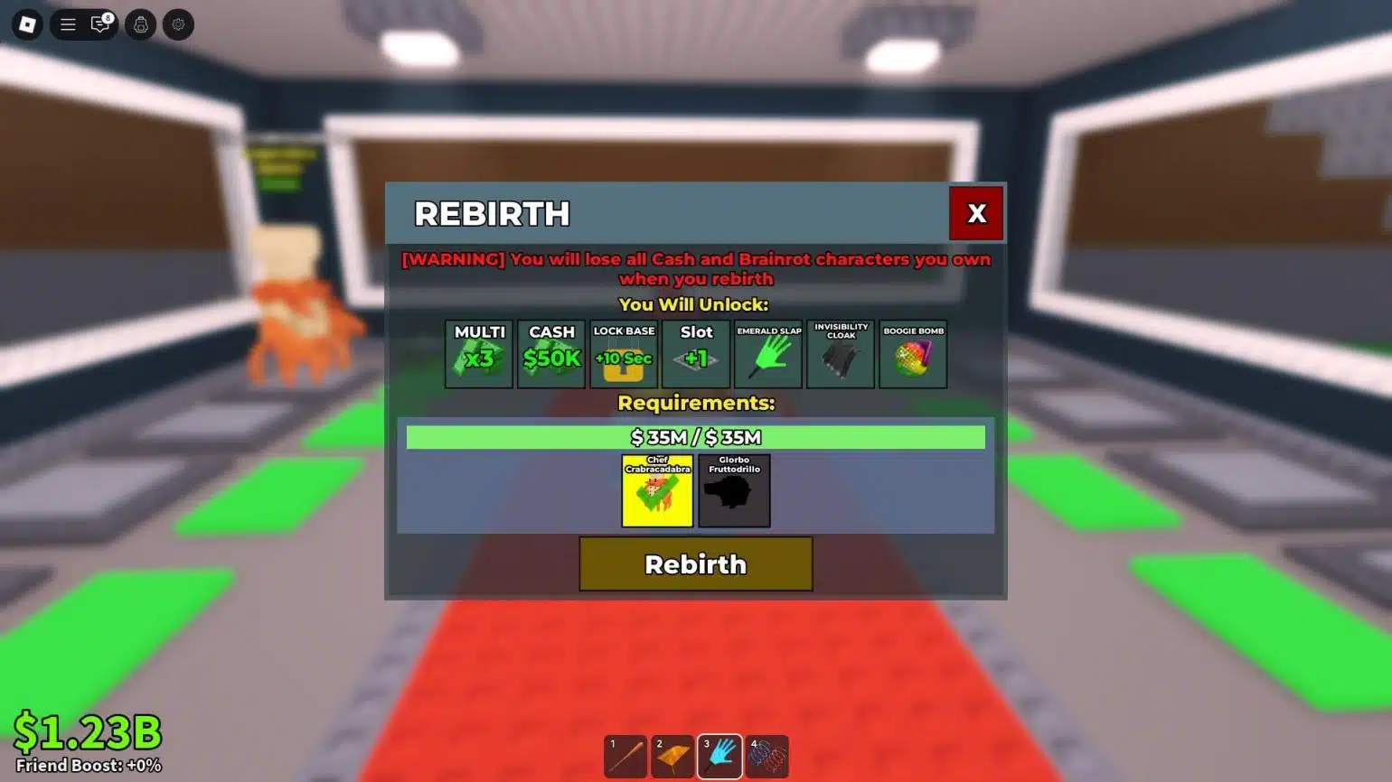 Steal a Brainrot Rebirth Guide: Requirements, Rewards & More