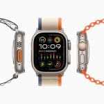 Apple Watch Ultra 2 with multiple band styles displayed