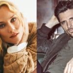 Diane Kruger and Raphaël Personnaz, stars of the Apple TV thriller La Décision.