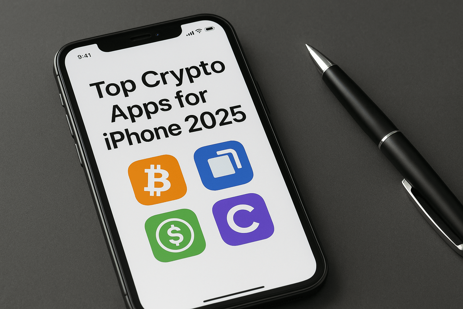 Image 1 of Top Crypto Apps for iPhone 2025