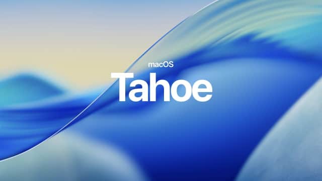 macOS Tahoe 26.2 update banner.