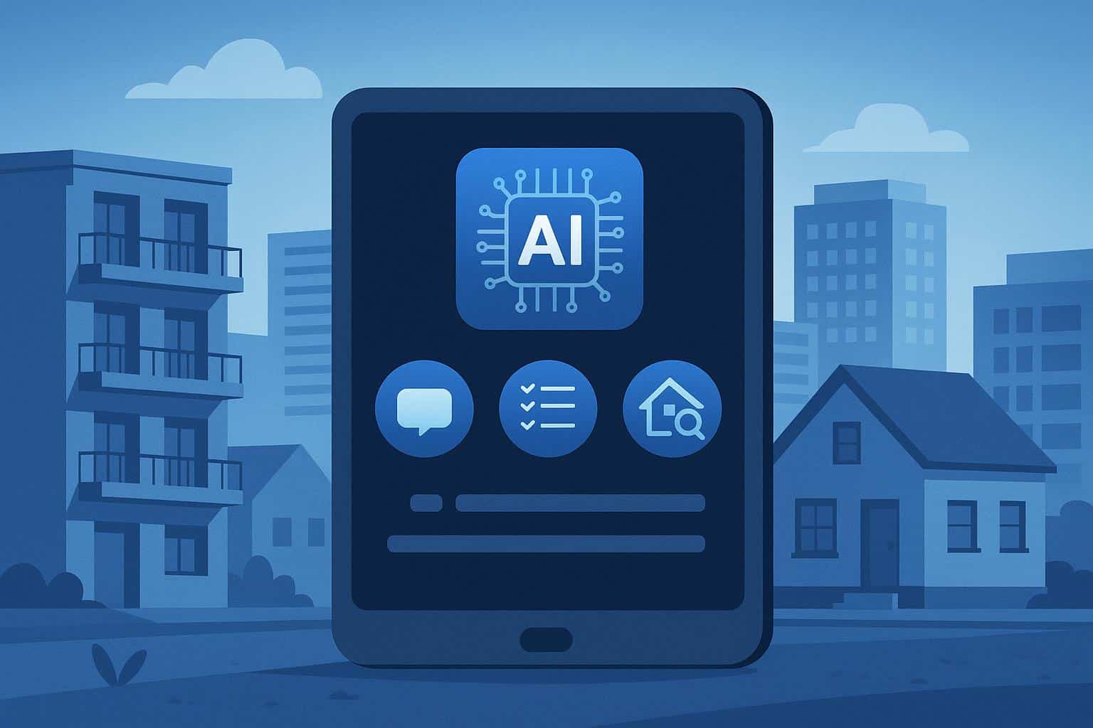 AI technology analyzing property details for smarter management and streamlined property inspections