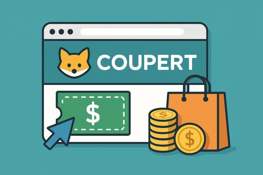 Coupert browser extension automatically applying coupons to save money on online purchases