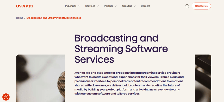 Image 1 of 3 Best Broadcasting and Streaming Software Companies for Media Brands
