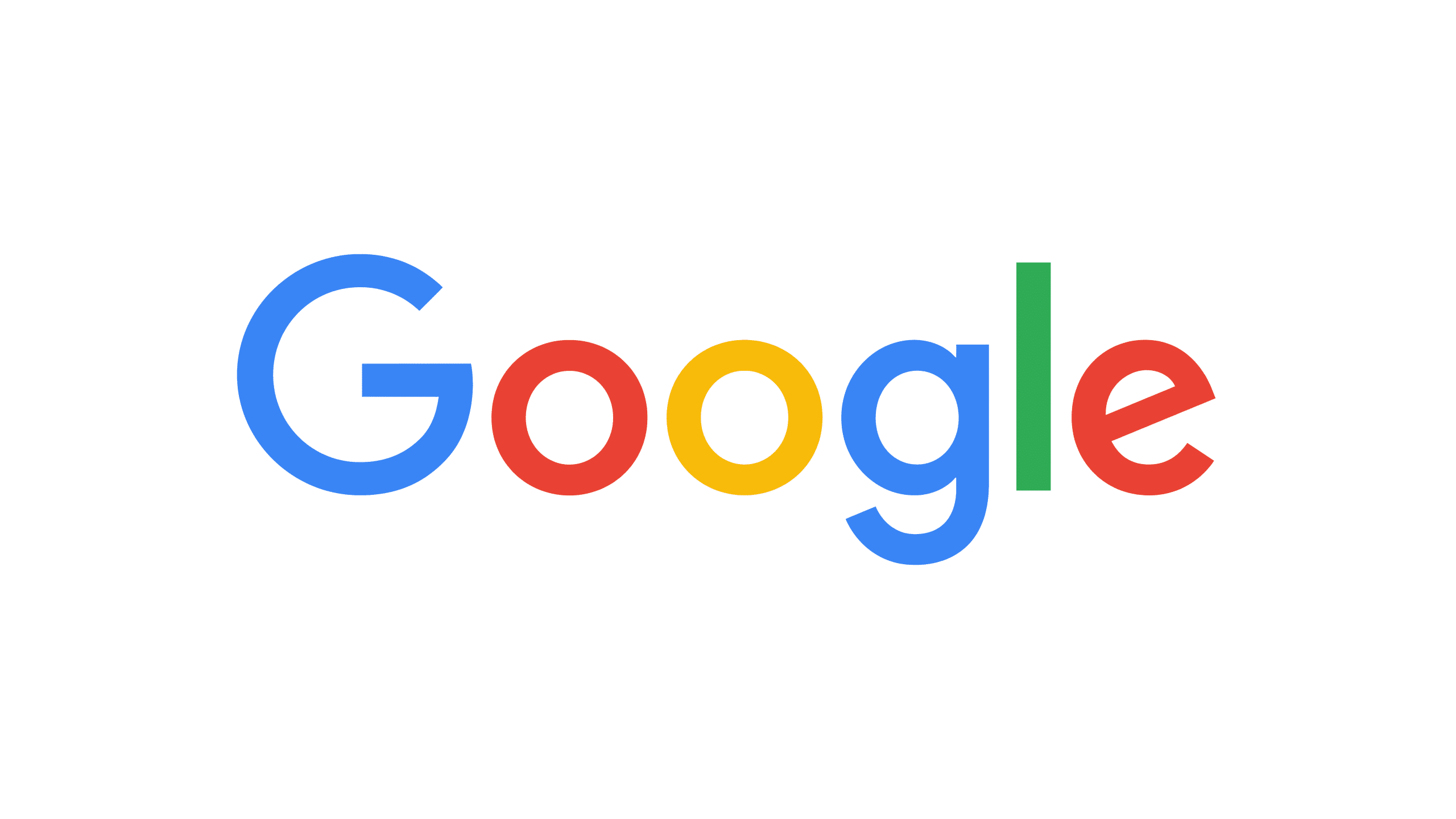 Google company logo on a plain background.