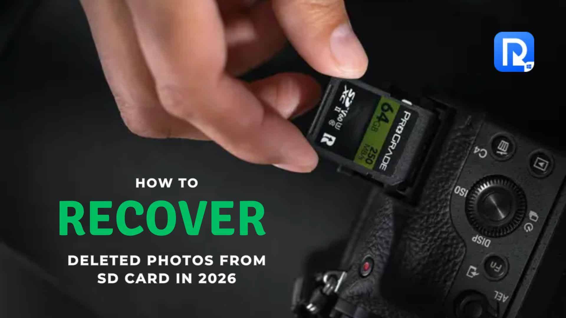 Image 1 of How to Recover Deleted Photos from SD Card in 2026