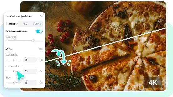 Turn Food Photography into Restaurant-Quality Visuals with AI Background Enhancements