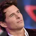 Close-up portrait of actor James Marsden at an event.