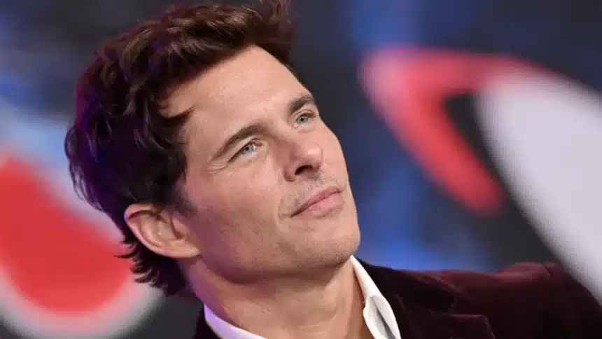 Close-up portrait of actor James Marsden at an event.