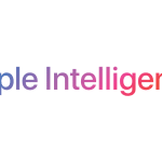 Apple Intelligence logo with a colourful gradient text design.