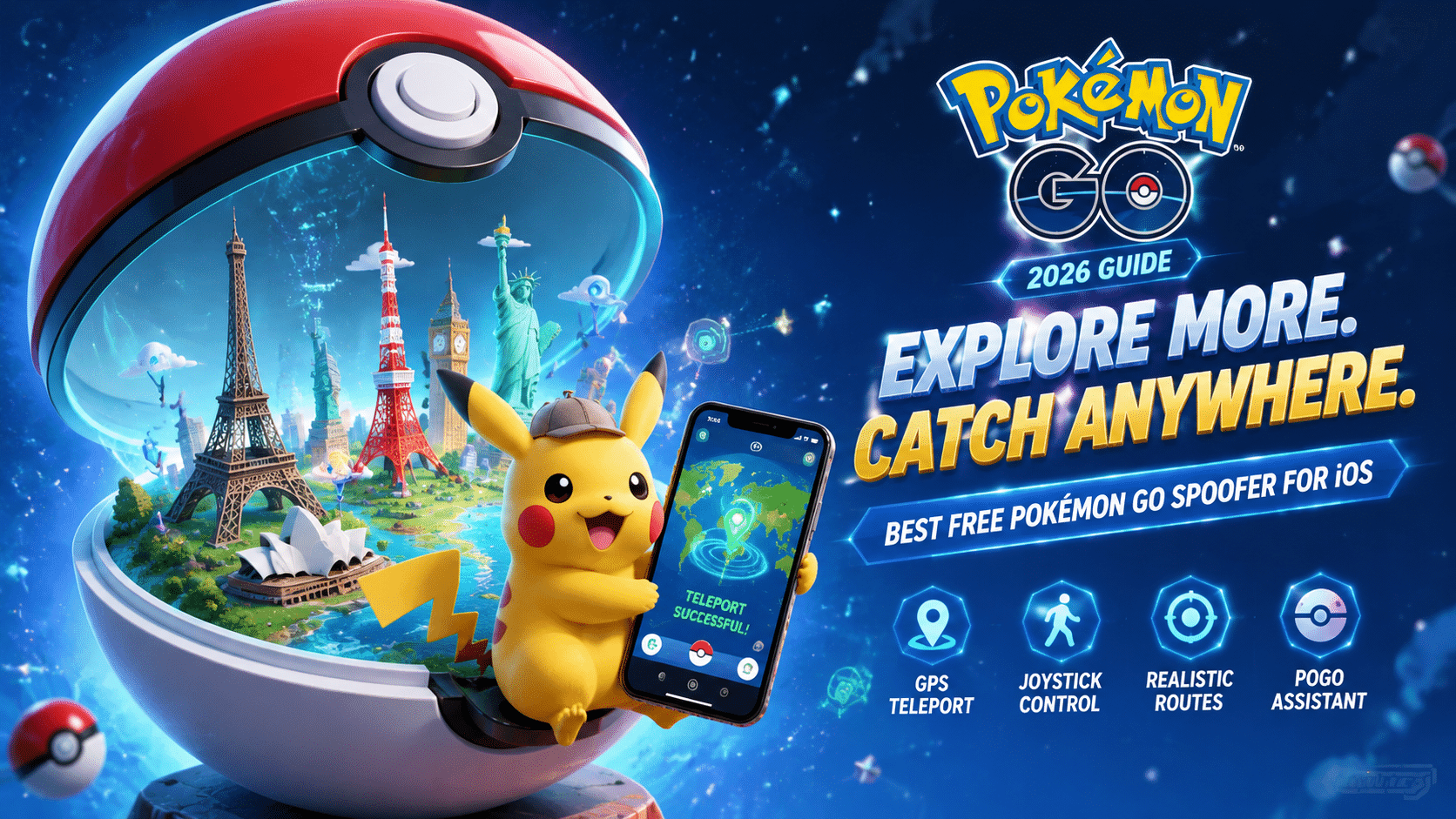 Image 1 of Safest Pok&eacute;mon GO Spoofer for iOS in 2026