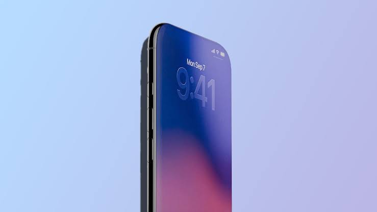 Concept image of a bezel-free iPhone with an edge-to-edge display.