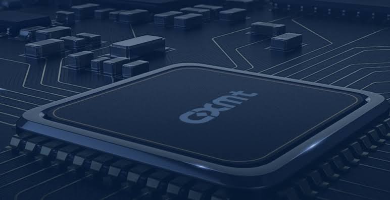 CXMT memory chip mounted on a computer circuit board.