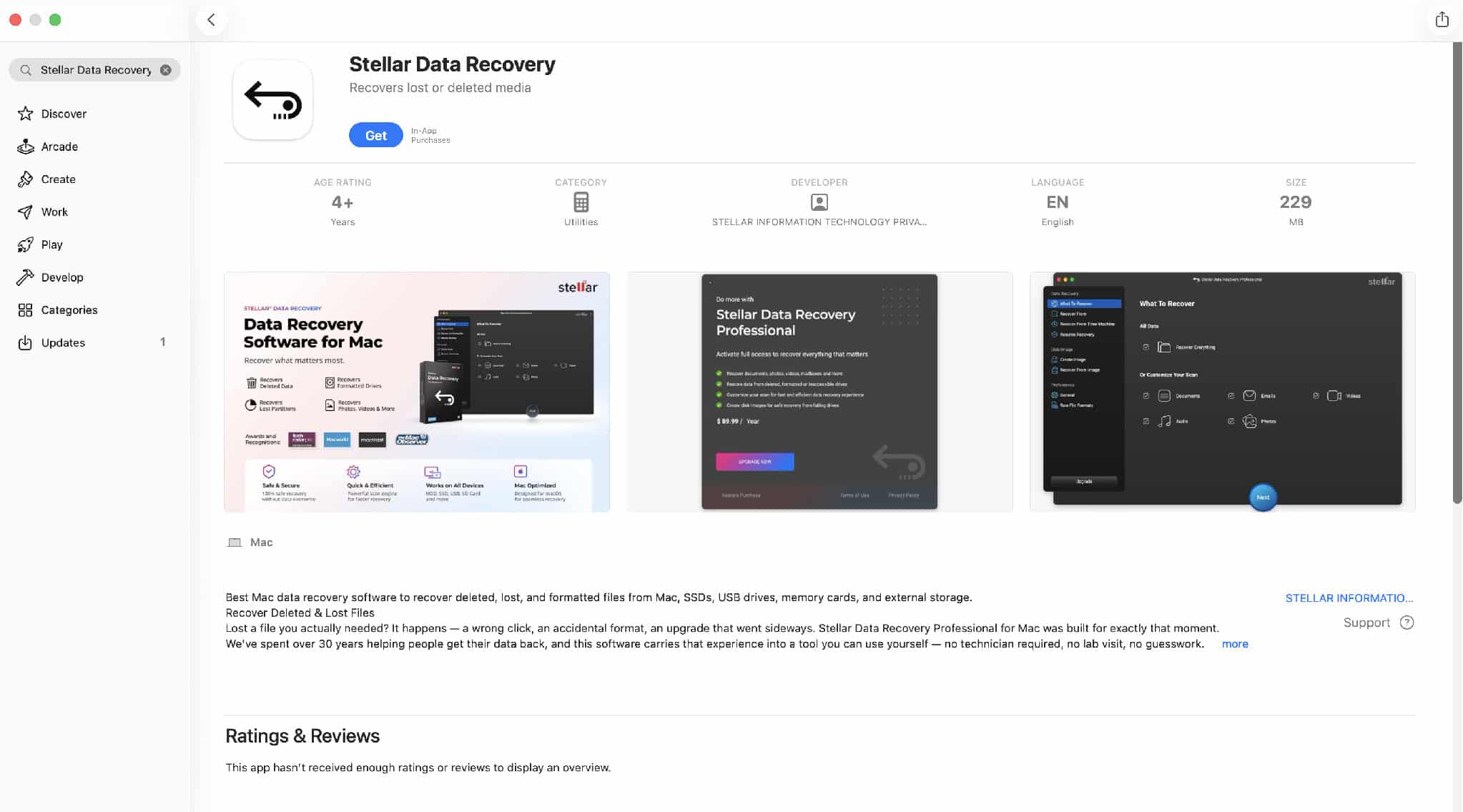 Image 1 of Best Free Mac Data Recovery Software