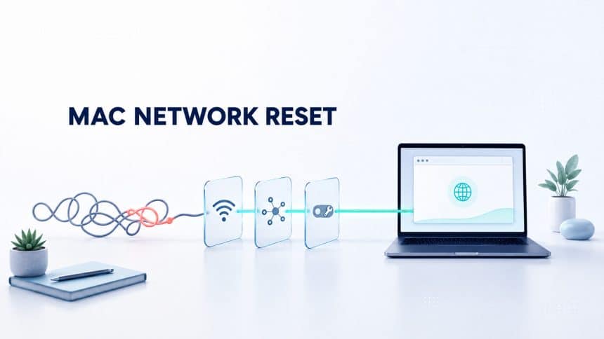 Image 1 of The Mac Network Reset to Try Before Reinstalling macOS