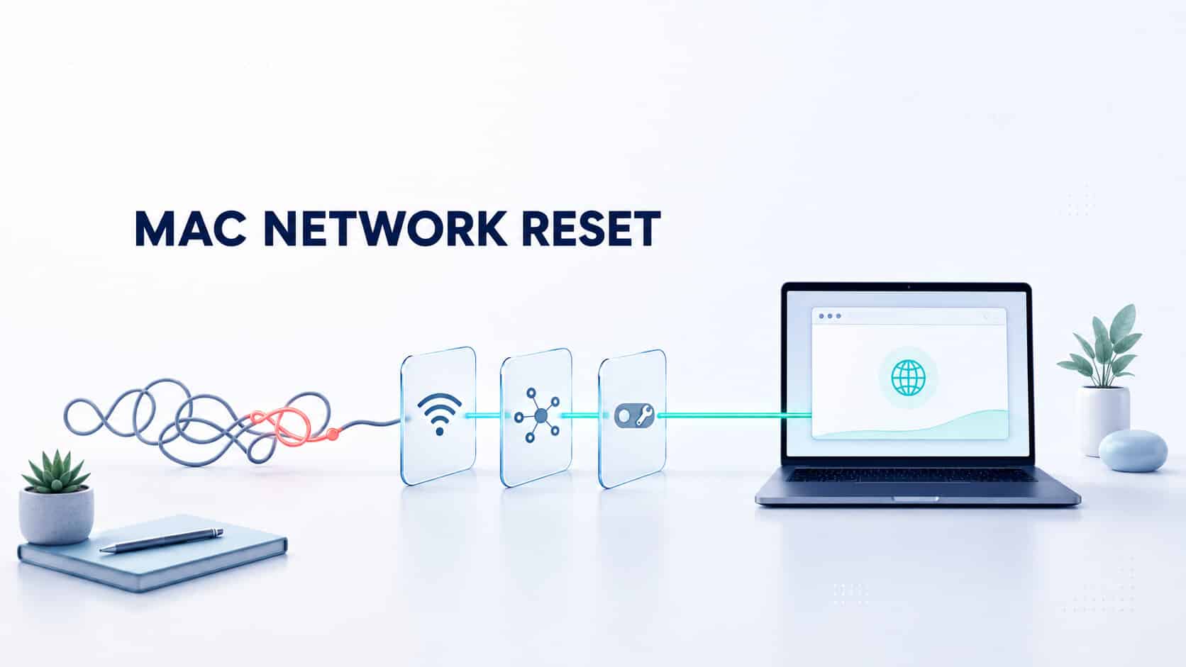 Image 1 of The Mac Network Reset to Try Before Reinstalling macOS