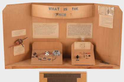 Steve Jobs’ eighth-grade science fair electronics project.