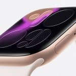 Apple Watch Series 12 concept with a rose-gold case.