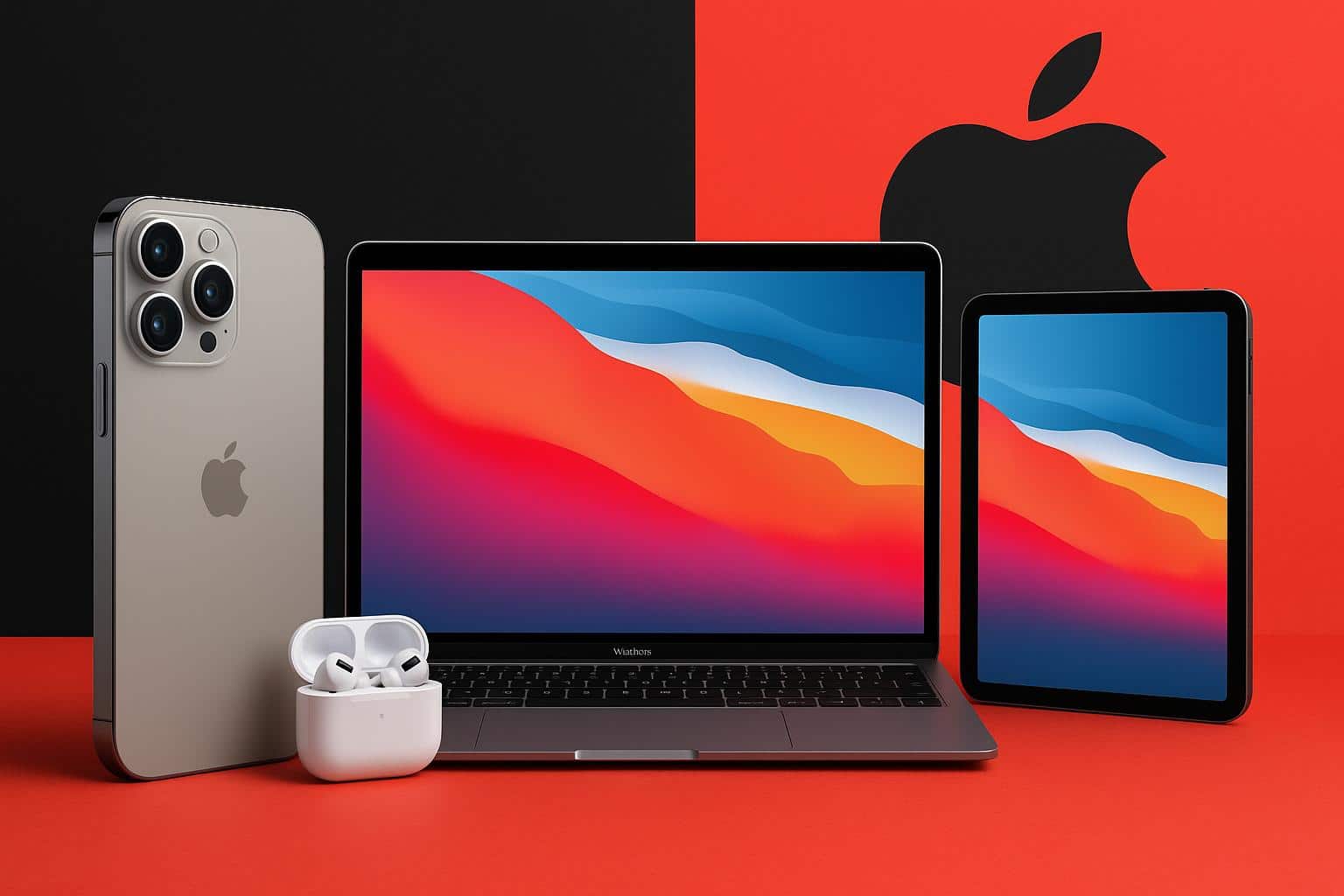 Apple products&mdash;iPhone, MacBook, iPad&mdash;featured for Black Friday deals and discounts