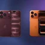 iPhone 18 Pro and iPhone 17 Pro shown side by side.