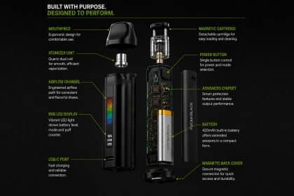 Image 1 of How Engineers Fit More Technology Into Smaller E-Cigs