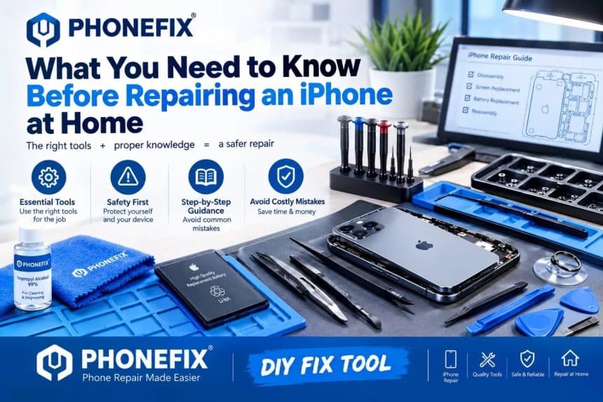 Image 1 of What You Need to Know Before Repairing an iPhone at Home