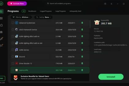 Image 1 of Full IObit Uninstaller Review: Can It Really Remove Every Trace of Junk?