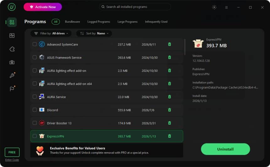 Image 1 of Full IObit Uninstaller Review: Can It Really Remove Every Trace of Junk?