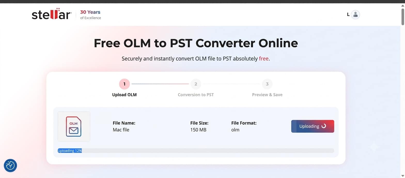 OLM to PST Converter Online