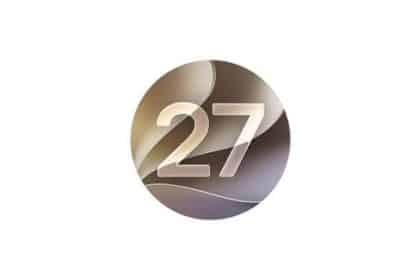 visionOS 27 icon on a white background.