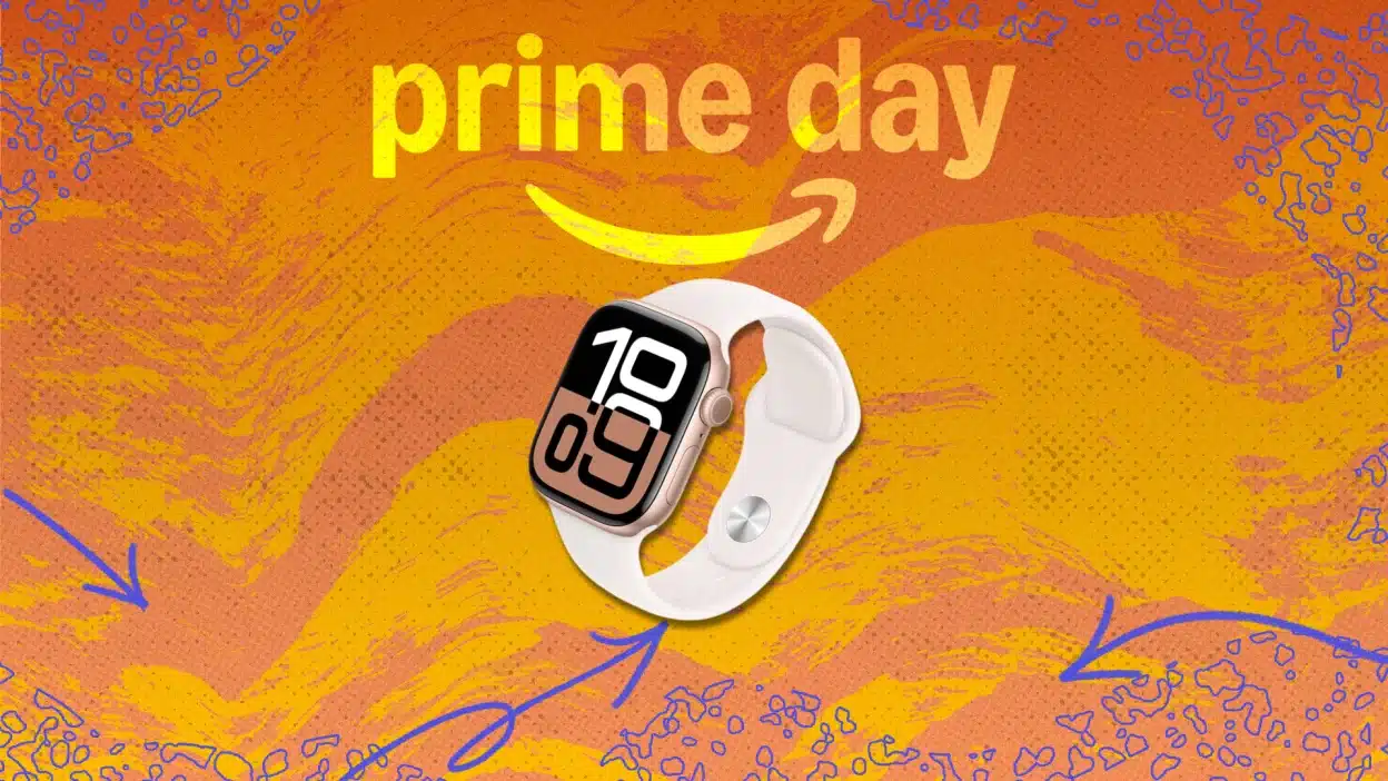 Amazon Prime Day Apple Watch deal promotion.