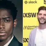 Side-by-side portraits of Damson Idris and director Jonathan Levine.