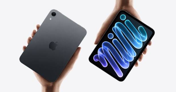 Two Apple iPad mini tablets showing the front display and rear design.